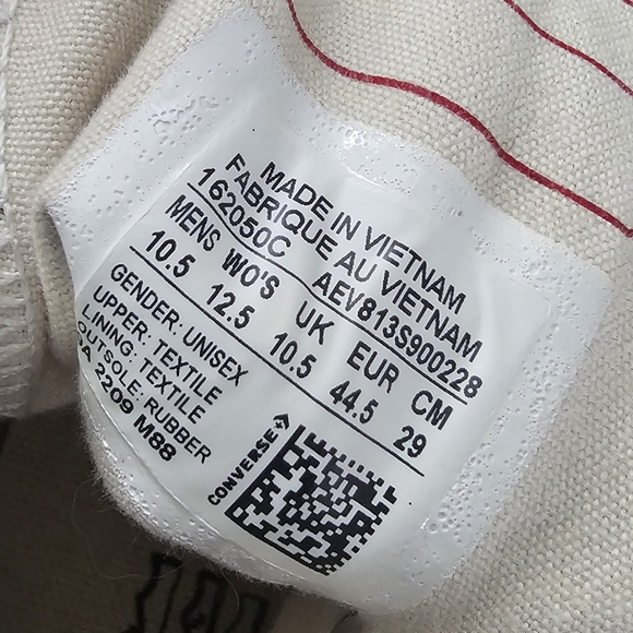 CONVERSE All Star Black Unisex High Top Sneakers, Shoes - Picture 8 of 8